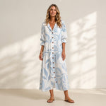 Light Blue and White