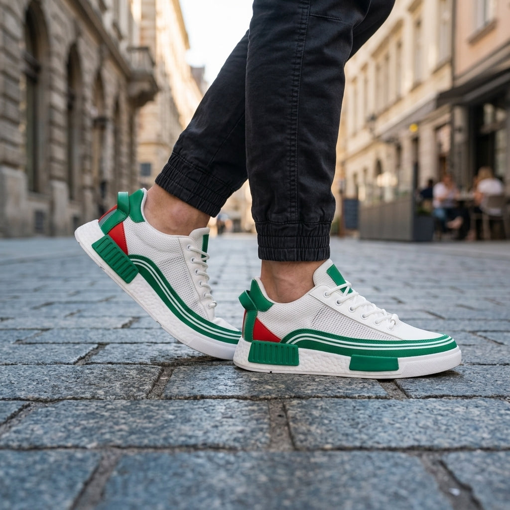 White and Green