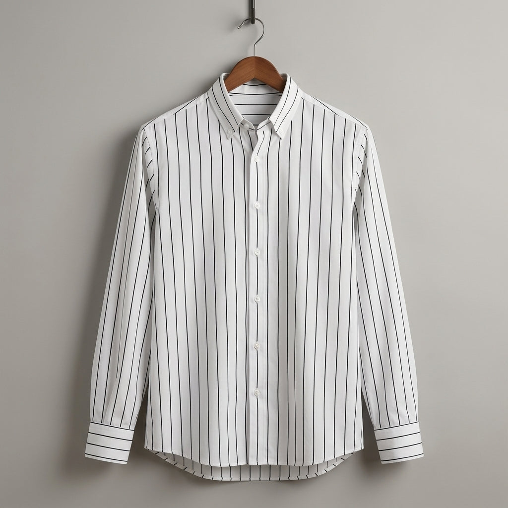White & Black Stripe