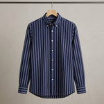 Navy & White Stripe