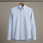 Sky Blue & White Stripe