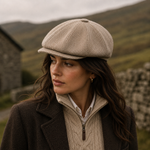 The Donegal Herringbone Cap