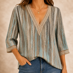 Rosaline Lace-Trim Blouse