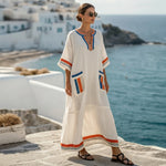 Beige and Blue