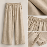Amarante Wide-Leg Linen