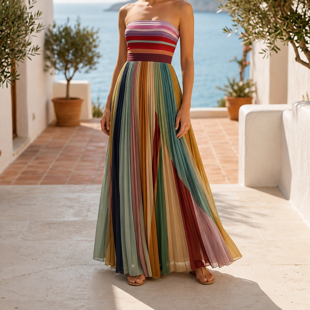 Seravelle Chiffon Gown