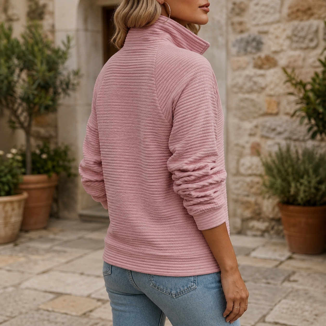 The Orla Oversized Ribbed Knit
