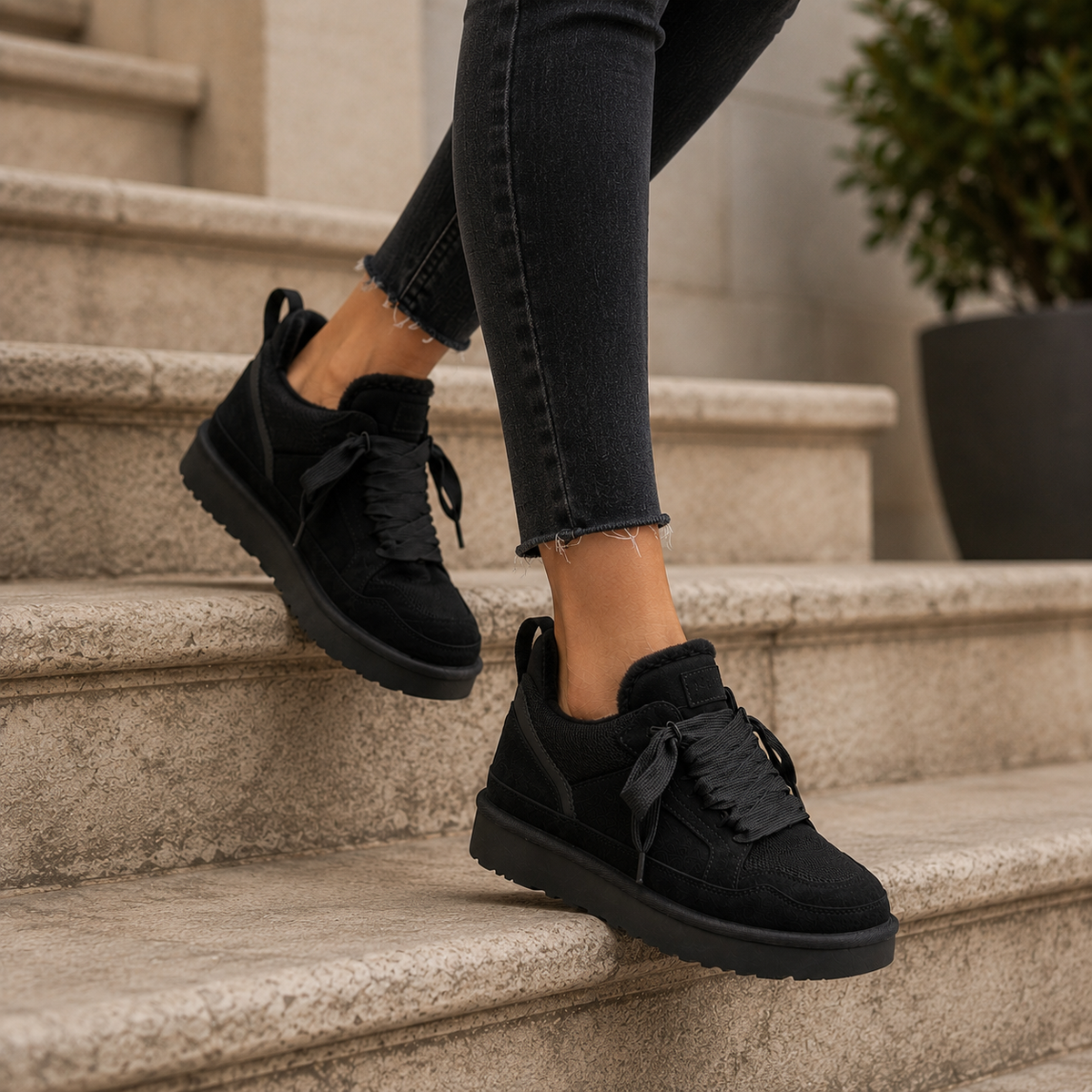 Alpenglow Fleece-Lined Sneakers