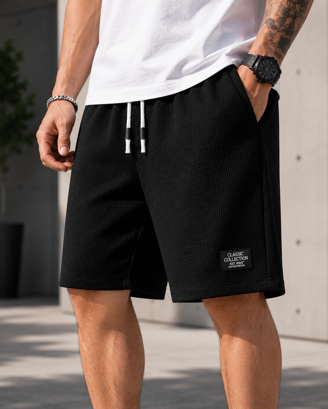 Valletta Cotton Shorts
