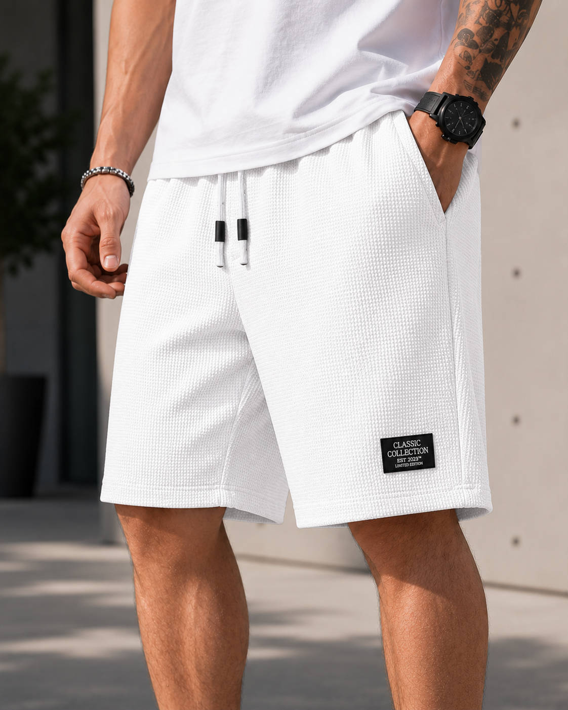 Valletta Cotton Shorts