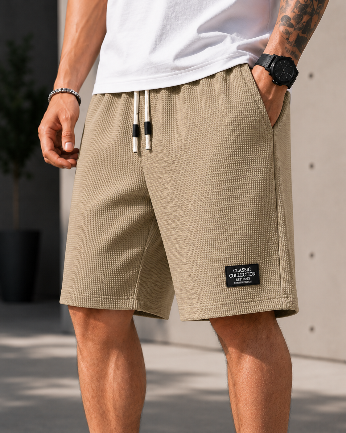 Valletta Cotton Shorts