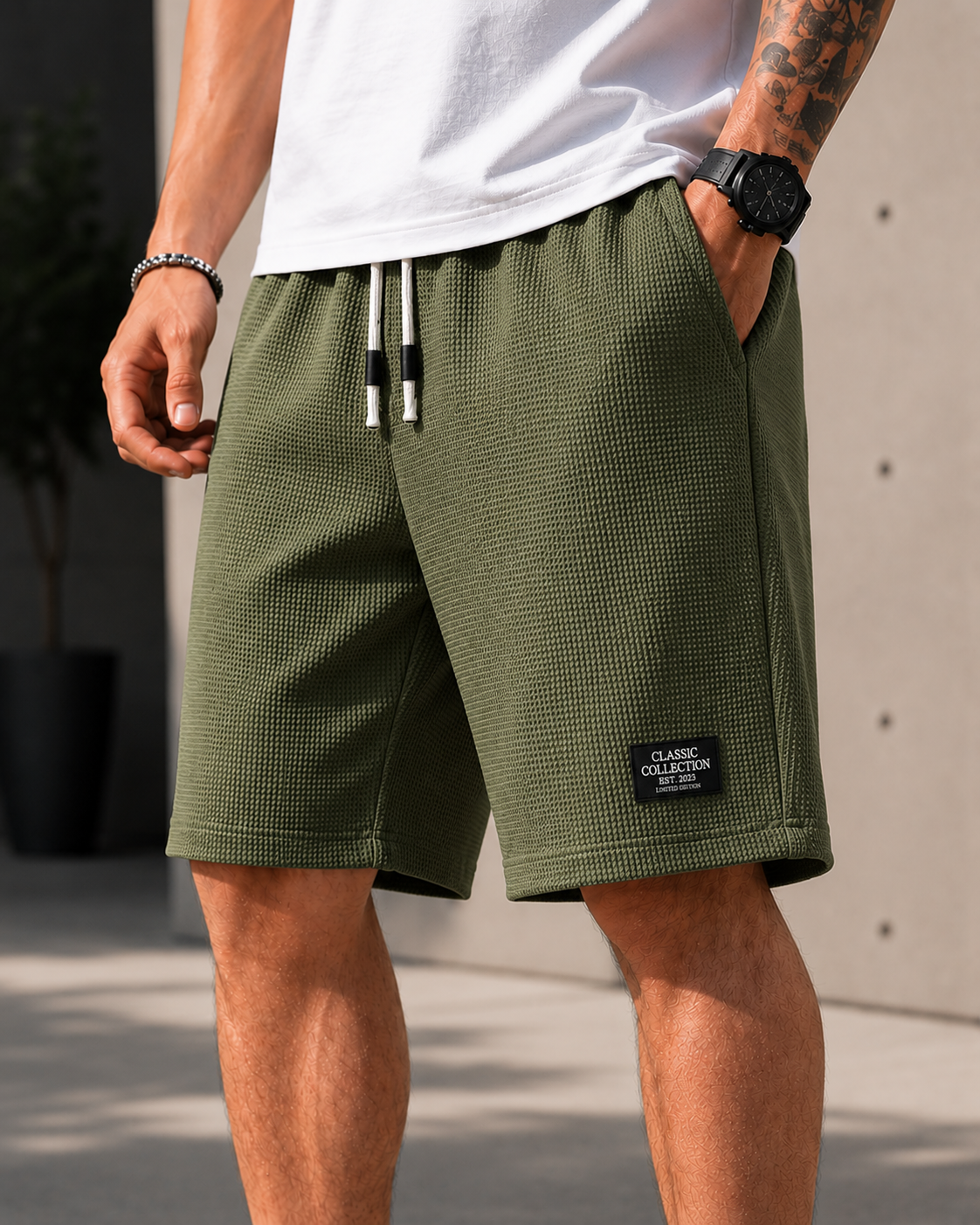 Valletta Cotton Shorts