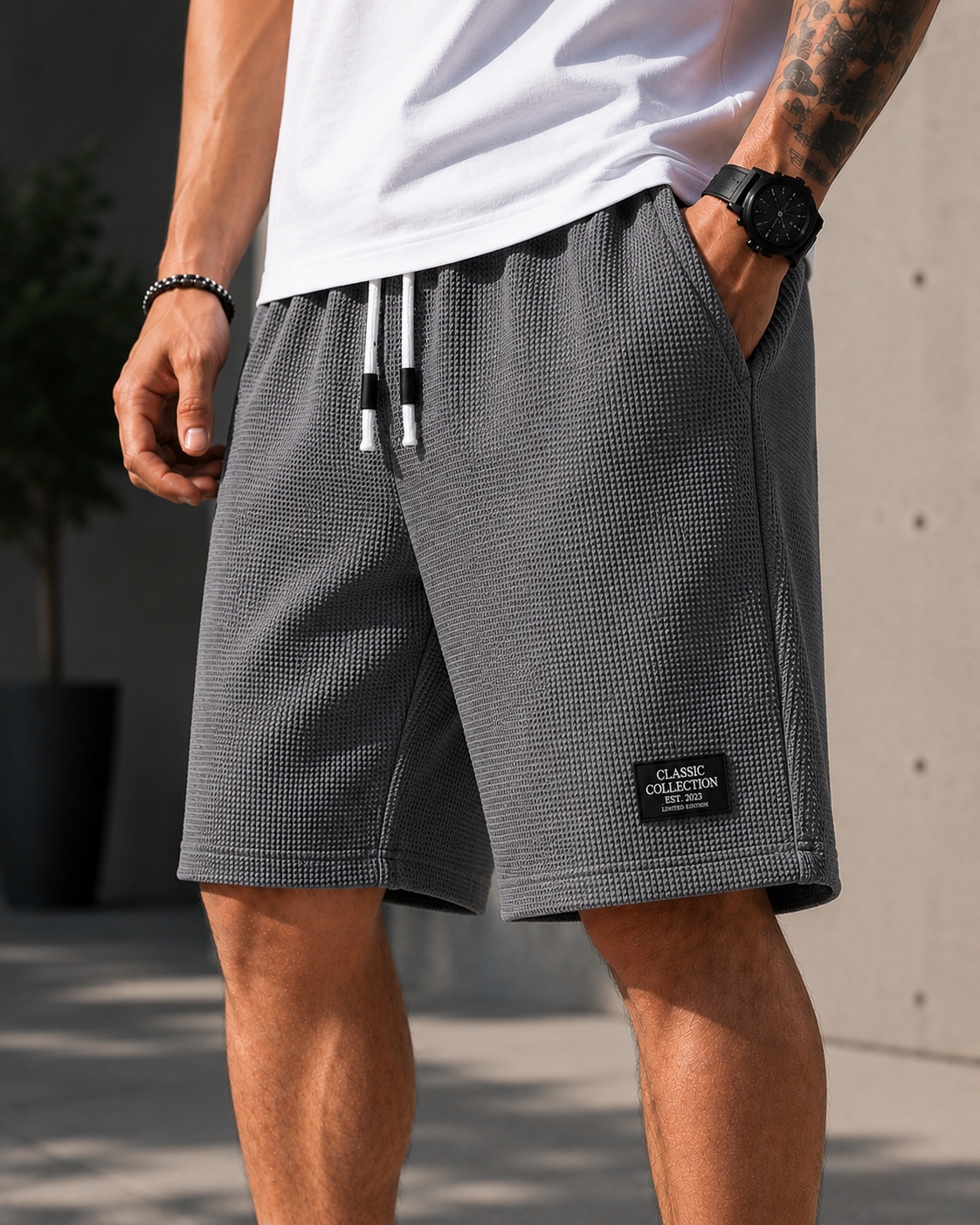 Valletta Cotton Shorts