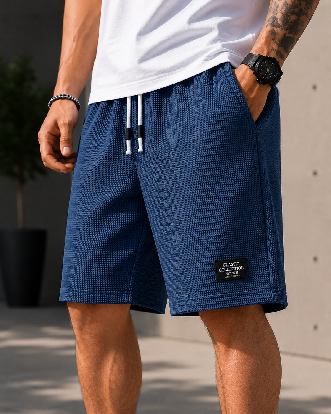 Valletta Cotton Shorts