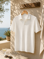 Portofino Men's Ribbed Polo