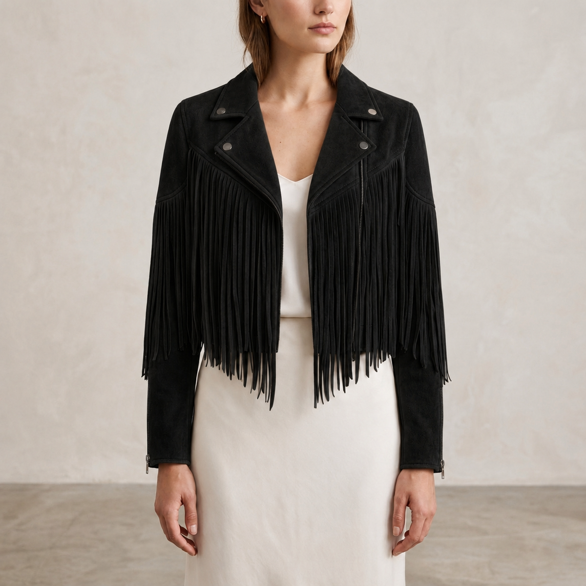 Sierra Vale Fringe Jacket