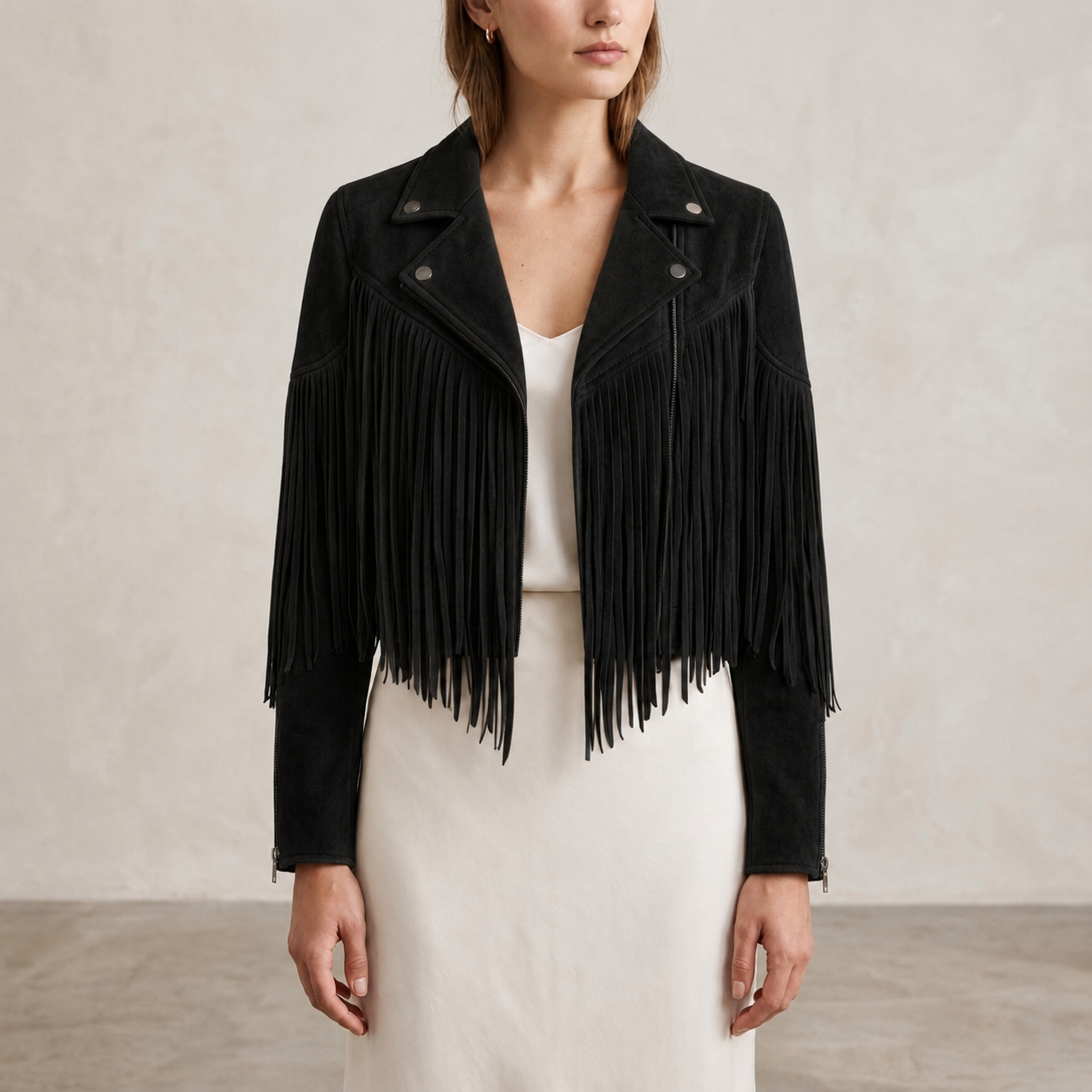 Sierra Vale Fringe Jacket