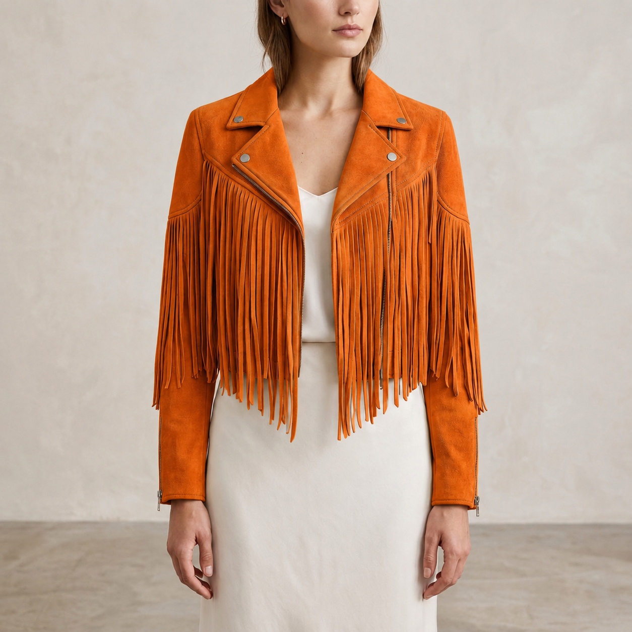 Sierra Vale Fringe Jacket